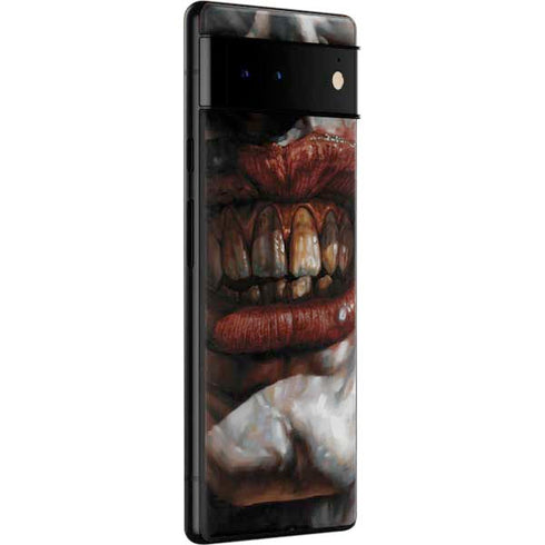 DC Comics Joker Graphic Novel Cover 2008 Art by Lee Bermejo Google Pixel 6 Pro Skin